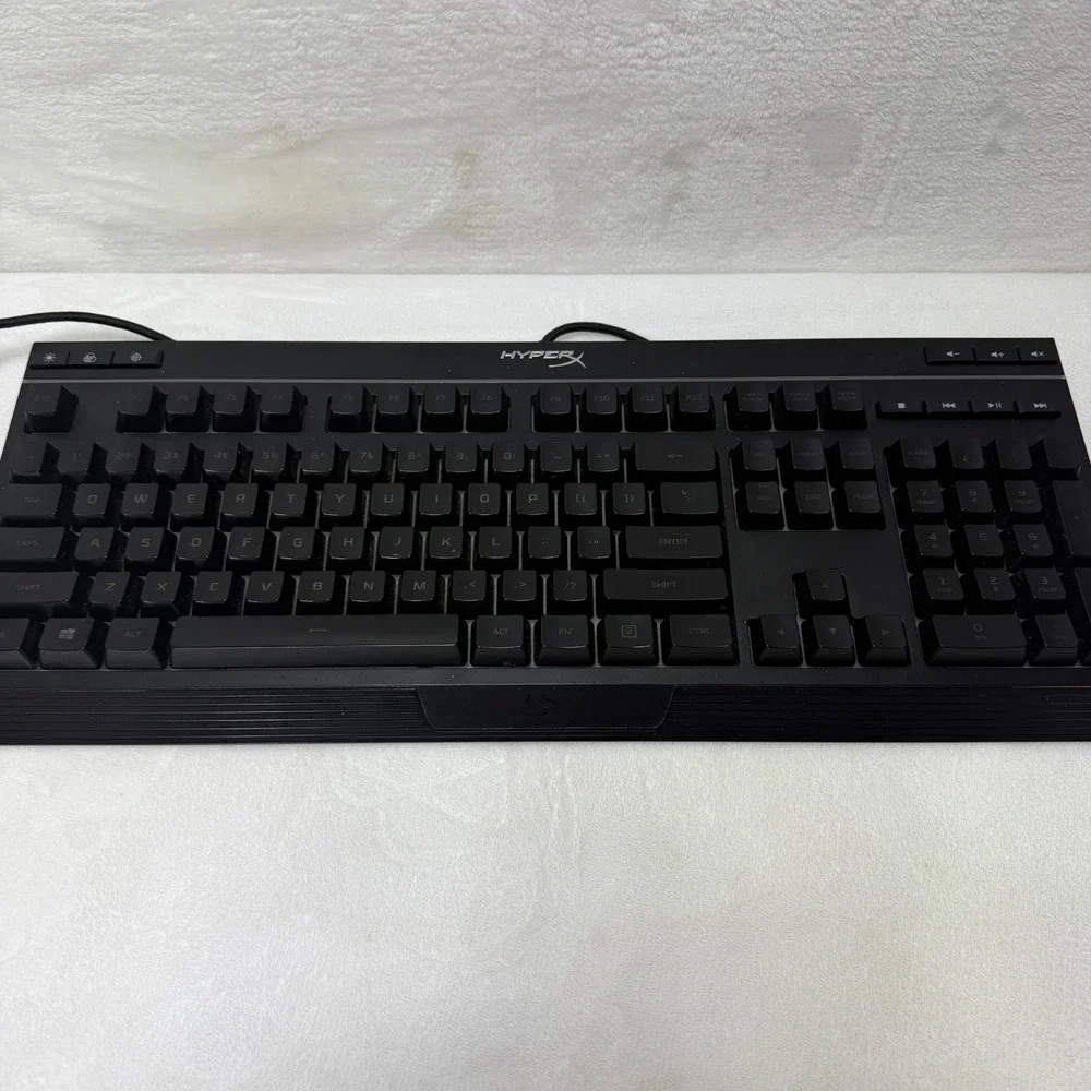 HyperX‎ Alloy Core RGB Wired Gaming Keyboard Black HX-KB5ME2-US Braided Cable